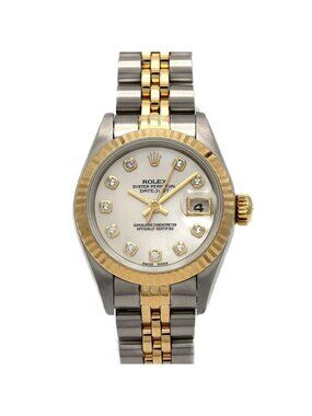 Rolex Datejust Automatic Watch Gold